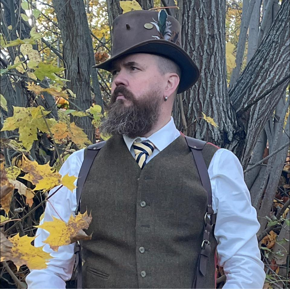 Rickard Lundberg i jaktväst